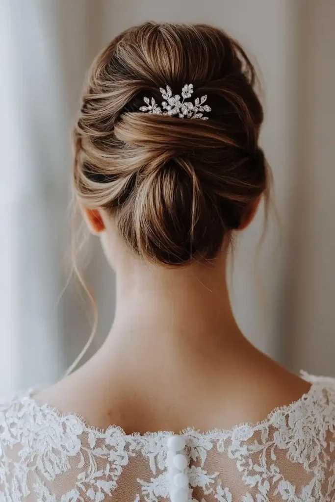 Textured High Bun