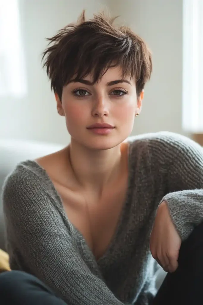 Textured Pixie Cut