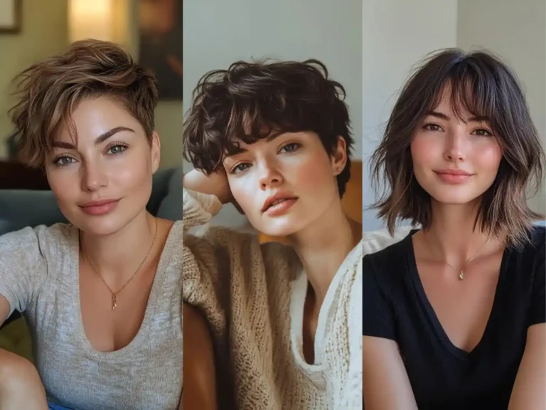 9 Short Hairstyles For Thick Hair That Add Instant Glam