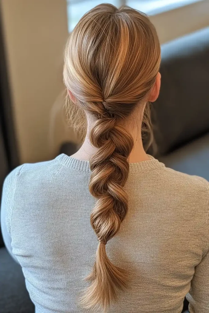 The Braided Ponytail