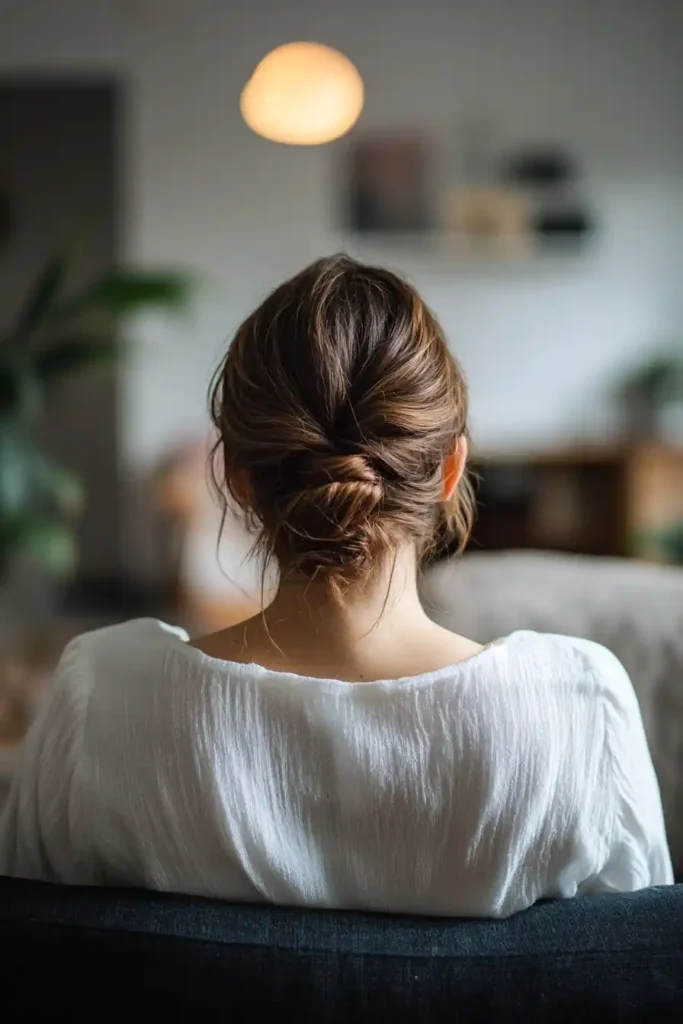 The Classic Low Bun