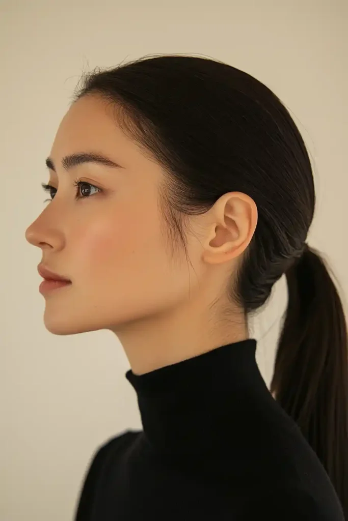 Low Sleek Ponytail