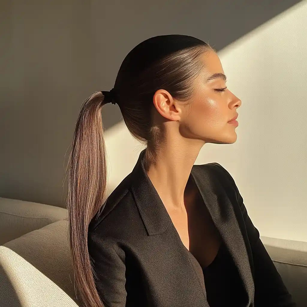 Low Sleek Ponytail