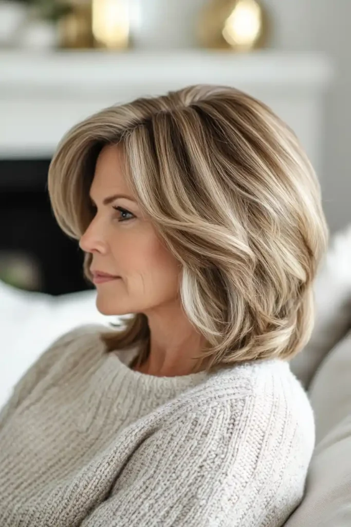 The Textured Lob with Highlights