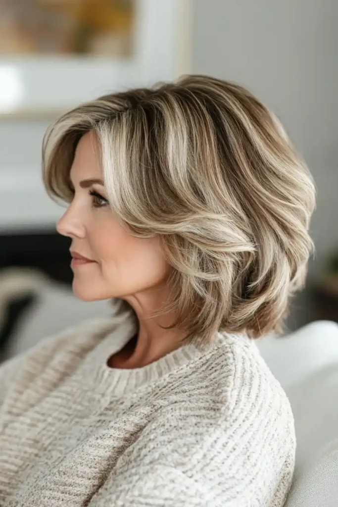 The Textured Lob with Highlights